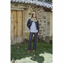 1083 JEANS EVASE 202 BOOTCUT Coton Bio Superdenim Flex Indigo Brut Femme -Default Template 1 202 suf indigo 602 844 beige 1