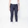 1083 JEANS AJUSTE 203 Coton Bio Superdenim Flex Indigo Brut Femme