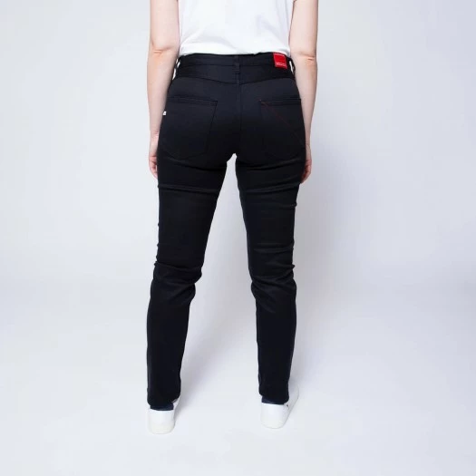 1083 JEANS SLIM 7/8EME 204 FUSELE LA GENTLE FACTORY Coton Bio Uni Noir 4 1083 JEANS SLIM 7/8EME 204 FUSELE LA GENTLE FACTORY Coton Bio Uni Noir – Image 4