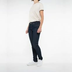 1083 JEANS SLIM 204 FUSELE Coton Bio Filidenim Flex Bleu Femme -Default Template 1 204 v2 filibleu 3