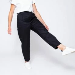 1083 JEANS BALLON 218 Taille Haute Coton Bio Denimoriginal Uni Noir -Default Template 1 218 do noir 10 1