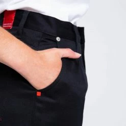 1083 JEANS BALLON 218 Taille Haute Coton Bio Denimoriginal Uni Noir -Default Template 1 218 do noir 3