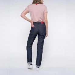 1083 JEANS DROIT 251 Taille Haute Coton Bio Superdenim Flex Indigo Brut -Default Template 1 251 sufindigo 3