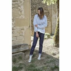 1083 JEANS AJUSTE 253 Taille Haute Coton Bio Superselvedge Indigo Brut -Default Template 1 253 selvedge 951 doree