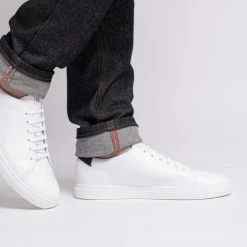 1083 JEANS SLIM 254 Taille Haute Coton Bio Superdenim Flex Noir Brut Femme -Default Template 1 254 suf noir 0002 zoom 3