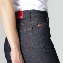 1083 JEANS SLIM 254 FUSELE Taille Haute Coton Bio Indigo Brut -Default Template 1 254 supflex 3