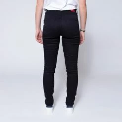 1083 JEANS SKINNY 257 Taille Haute Coton Bio Microdenim Doubleflex Uni Noir -Default Template 1 257 mddf noir 3