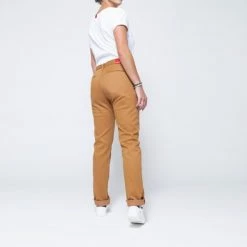1083 CHINO AJUSTE 263 Coton Bio Filidenim Flex Uni Camel Femme -Default Template 1 263 camel 5 1
