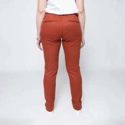 1083 CHINO SLIM 264 FUSELE Coton Bio Filidenim Flex Uni Terracotta Femme 12 1083 CHINO SLIM 264 FUSELE Coton Bio Filidenim Flex Uni Terracotta Femme -Default Template 1 264 terracotta2 2