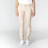 1083 CHINO SLIM 264 FUSELE Coton Bio Filidenim Flex Uni Sable Femme