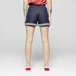 1083 SHORT AMPLE 276 COURT Taille Haute Coton Bio Indigo Brut 8 1083 SHORT AMPLE 276 COURT Taille Haute Coton Bio Indigo Brut -Default Template 1 276 indigo 1349