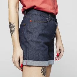 1083 SHORT AMPLE 276 COURT Taille Haute Coton Bio Indigo Brut 9 1083 SHORT AMPLE 276 COURT Taille Haute Coton Bio Indigo Brut -Default Template 1 276 indigo 1351