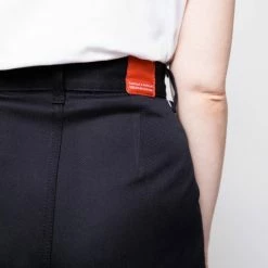 1083 SHORT AMPLE 278 PINCE Taille Haute Coton Bio Denimoriginal Uni Noir 10 1083 SHORT AMPLE 278 PINCE Taille Haute Coton Bio Denimoriginal Uni Noir -Default Template 1 278 noir 9