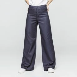 1083 JEANS SUPER AMPLE 286 INFINI Recycle Superdenim Bleu Femme