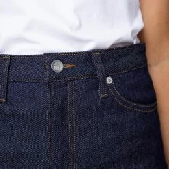 1083 JUPE DROITE 291 ZIPEE Coton Bio Superdenim Flex Indigo Brut Femme -Default Template 1 291 zip 3