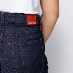 1083 JUPE DROITE 291 ZIPEE Coton Bio Superdenim Flex Indigo Brut Femme -Default Template 1 291 zip 9