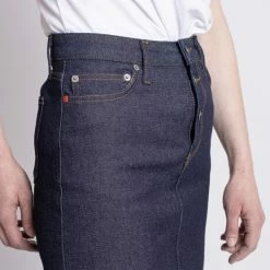 1083 JUPE DROITE 291 Coton Bio Superdenim Flex Indigo Brut Femme -Default Template 1 291 suf 0005 zoom2