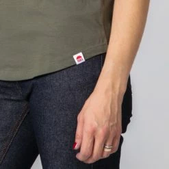 1083 T-SHIRT COL ROND 403 UNI Coton Bio Kaki Femme 7 1083 T-SHIRT COL ROND 403 UNI Coton Bio Kaki Femme -Default Template 1 402 kaki 3 2