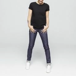 1083 T-SHIRT COL ROND 403 UNI Coton Bio Noir Femme 8 1083 T-SHIRT COL ROND 403 UNI Coton Bio Noir Femme -Default Template 1 403 noir 1127