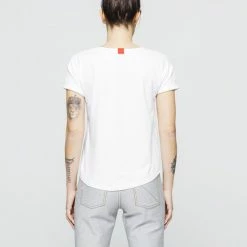 1083 T-SHIRT COL ROND 403 UNI Coton Bio Blanc Femme -Default Template 1 403 ts 590