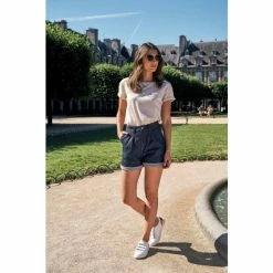 1083 SNEAKERS BASSES 913 Cuir Blanc/corail Unisexe -Default Template 1 403beige 178suf 913corail 2