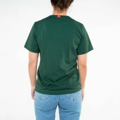 1083 T-SHIRT DROIT 404 UNI Coton Bio Vert Emeraude Femme -Default Template 1 404 tshirt vert emeraude 4