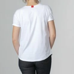 1083 T-SHIRT 422 AVENTURE Coton Bio Blanc Femme -Default Template 1 422 aventure blanc 4 1