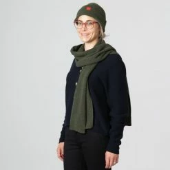 1083 ECHARPE 842 Recyclee Kaki Unisexe