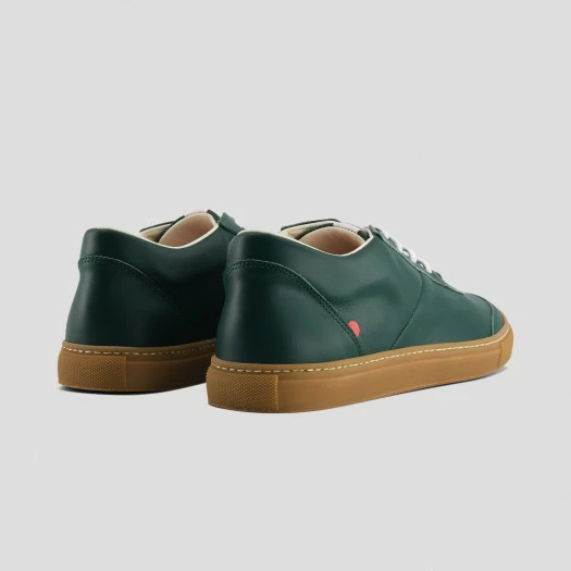 1083 SNEAKERS BASSES 902 Cuir Vert Sapin Unisexe 3 1083 SNEAKERS BASSES 902 Cuir Vert Sapin Unisexe – Image 3