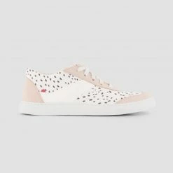 1083 SNEAKERS BASSES 903 Coton Bio Pavot/blanc Unisexe