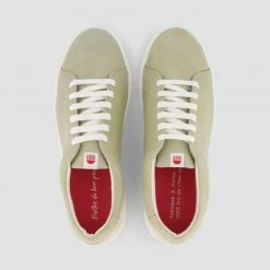 1083 SNEAKERS BASSES 912 Cuir Olive/beige Unisexe 9 1083 SNEAKERS BASSES 912 Cuir Olive/beige Unisexe -Default Template 1 912 olive vue dessus
