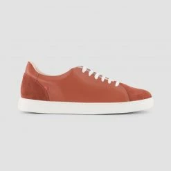 1083 SNEAKERS BASSES 912 Cuir Terracotta Unisexe