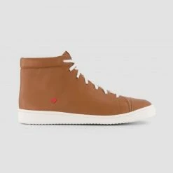 1083 SNEAKERS MONTANTES 951 Cuir Camel Unisexe