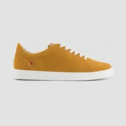 1083 SNEAKERS BASSES 912 Cuir Moutarde Unisexe