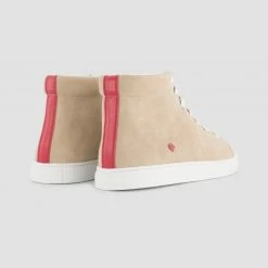 1083 SNEAKERS MONTANTES 951 Cuir Champagne Unisexe -Default Template 1 ah21 951 champagne rouge dos