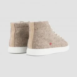 1083 SNEAKERS MONTANTES 954 Laine Grege Unisexe -Default Template 1 ah21 951 laine dos