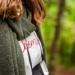 1083 ECHARPE 842 Recyclee Kaki Unisexe -Default Template 1 bonnets echarpe 5