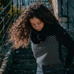 1083 PULL 671 SAINT JAMES Laine Merinos Bleu Marine/blanc Femme 10 1083 PULL 671 SAINT JAMES Laine Merinos Bleu Marine/blanc Femme -Default Template 1 c 0036 844tourdecou76