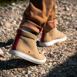 1083 SNEAKERS MONTANTES 951 Cuir Champagne Unisexe -Default Template 1 c 0038 781 veste infinie 818 cardigan 163 camel 8