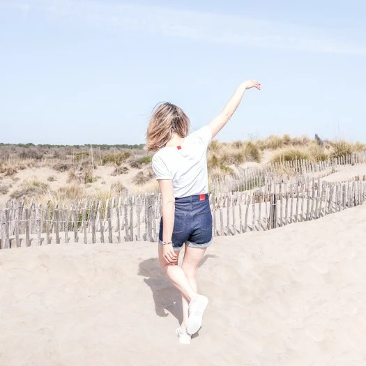 1083 SHORT AMPLE 276 COURT Taille Haute Coton Bio Indigo Brut 6 1083 SHORT AMPLE 276 COURT Taille Haute Coton Bio Indigo Brut – Image 6