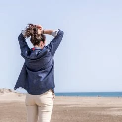 1083 SURCHEMISE 621 GOELAND LES HIRONDELLES Surcyclee Denimoriginal Bleu 12 1083 SURCHEMISE 621 GOELAND LES HIRONDELLES Surcyclee Denimoriginal Bleu -Default Template 1 pe 21 suchemise les hirondelles 264sable 101suf 902camel 4