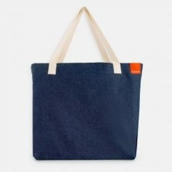 1083 CABAS 850 MME CHOUETTE LES HIRONDELLES Surcycle Bleu Unisexe